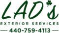 Lad's Exterior Services Logo in header